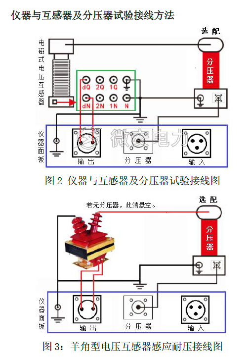 互感器感应耐压试验接线方法