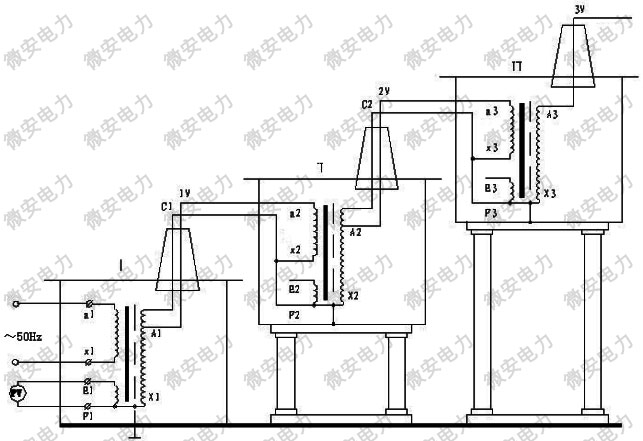 串级式试验变压器原理
