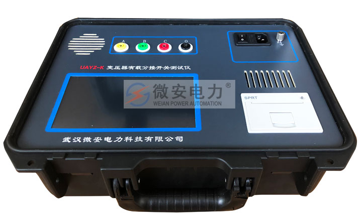 变压器有载分接开关测试仪主机正面