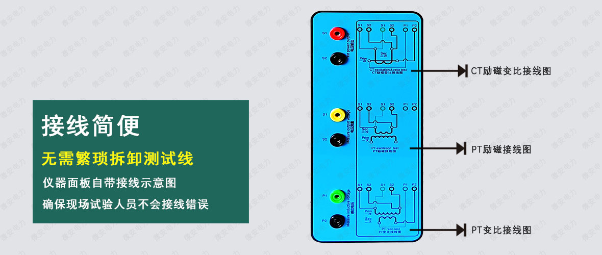 变频互感器测试仪正面